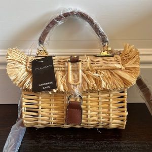 Pulcati wicker crossbody